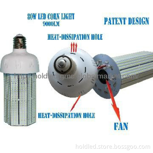 LED bulb 80W LED corn bulb E39 9000lm